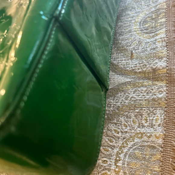 Authentic Louis Vuitton Vernis Columbus bag custom colored green LW1929 - Picture 6 of 16